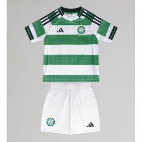Baby Fußballbekleidung Celtic Heimtrikot 2025-26 Kurzarm (+ kurze hosen)